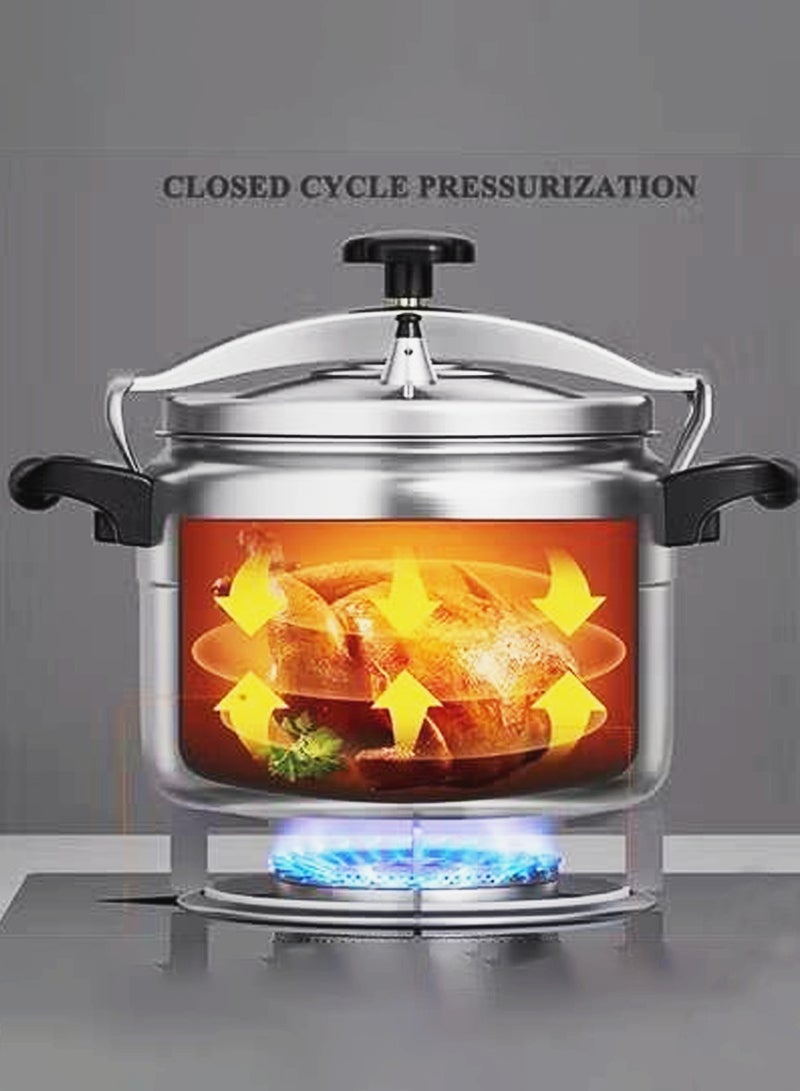 سمارت كيتشين 3لترات قدر ضغط ألمنيوم عالي الجودة بسعة 3 لتر – مثالي لجميع الوصفات ويضمن طهيًا أسرع silver - Image 4